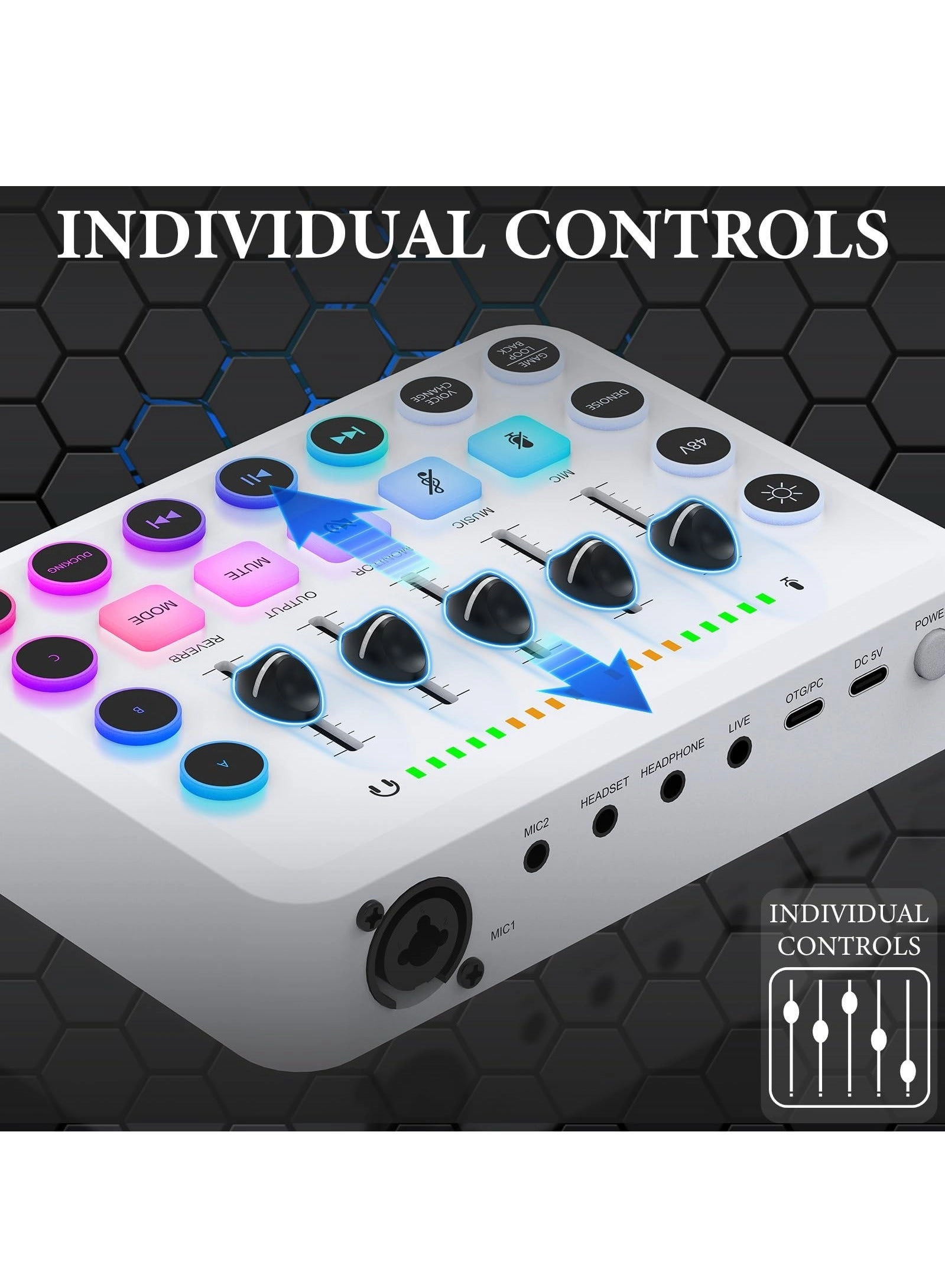 BM800 + F9 USB+Wireless+XLR+3.5mm-Mini-Jack Microphone Bundle