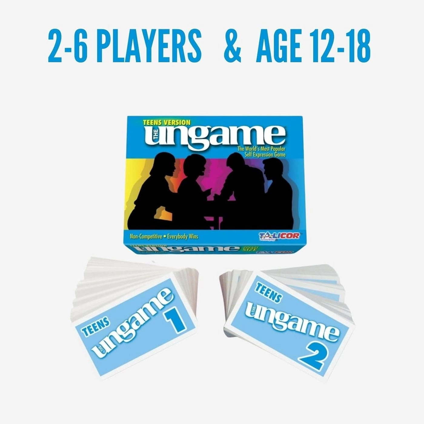 Pocket Ungame Teens Version - Non-Competitive Self Expression Card Game