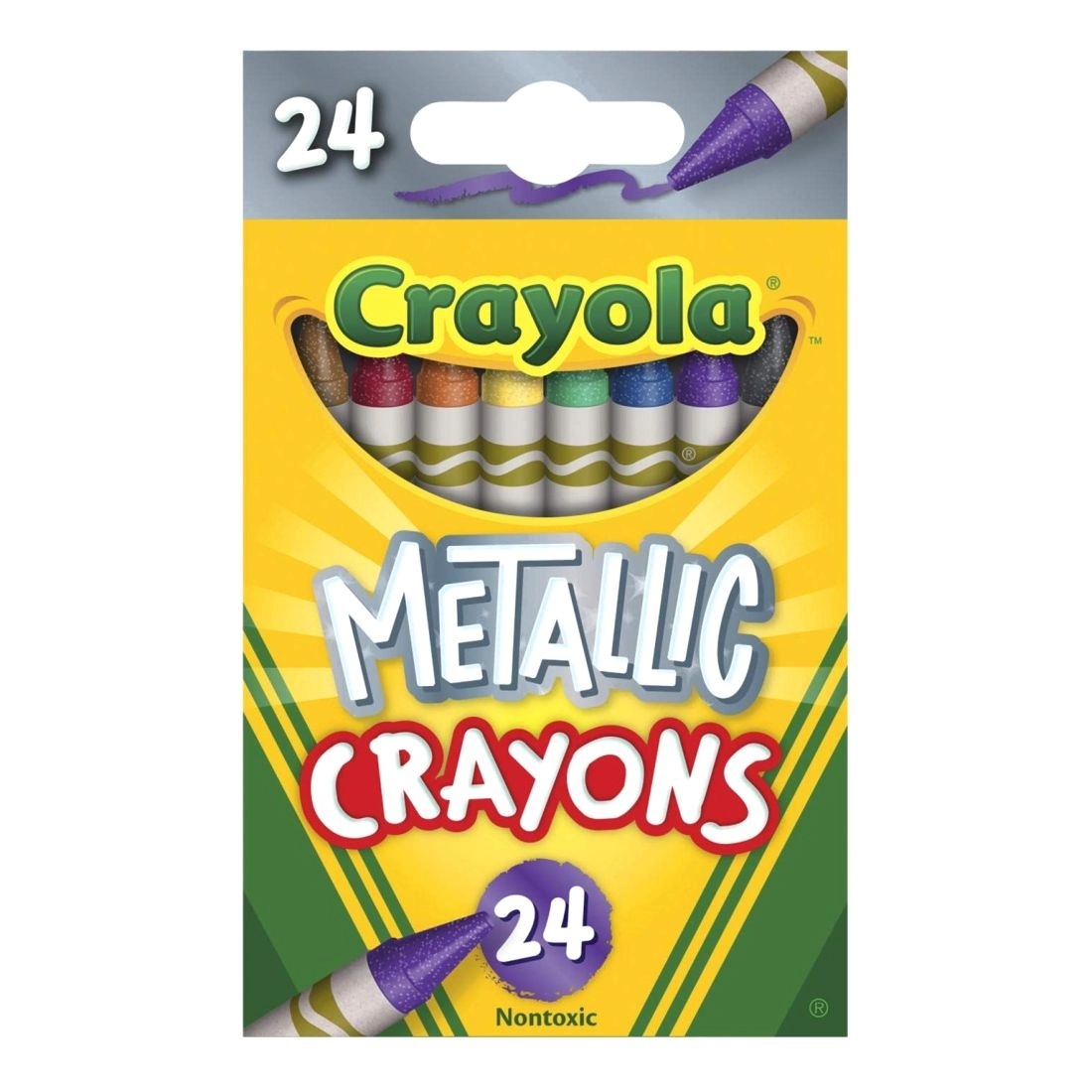 Metallic Crayons - 24 piece(s)