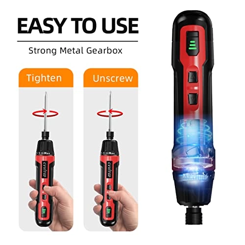 Mini Cordless Electric Screwdriver - 6N.m Torque Type C USB