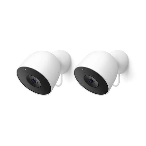 Nest Cam Outdoor (Wired, 2nd Gen) - 2K HDR Pack