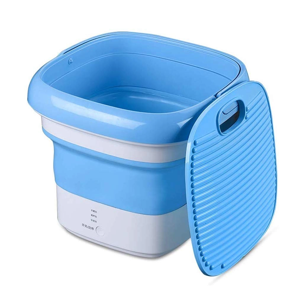 Portable Washing Machine,Turbine Folding Mini Usb Laundry Washer,Perfect For Apartments, Rvs And Small Space Living Shandongmt (Color : B)