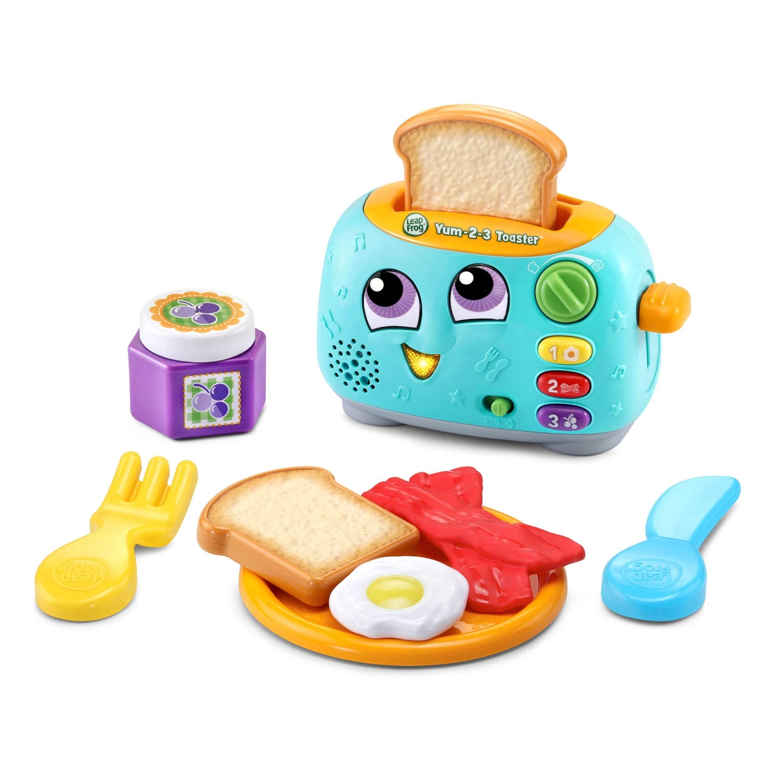 VTech Yum-2-3 Toaster - 9 pcs (80-609800)