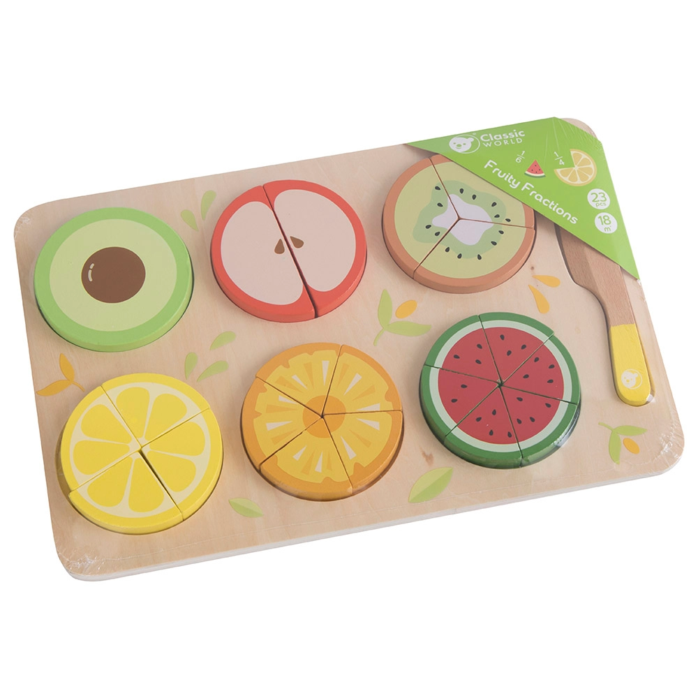 Classic World Fruity Fractions - 18 months+ 23pcs