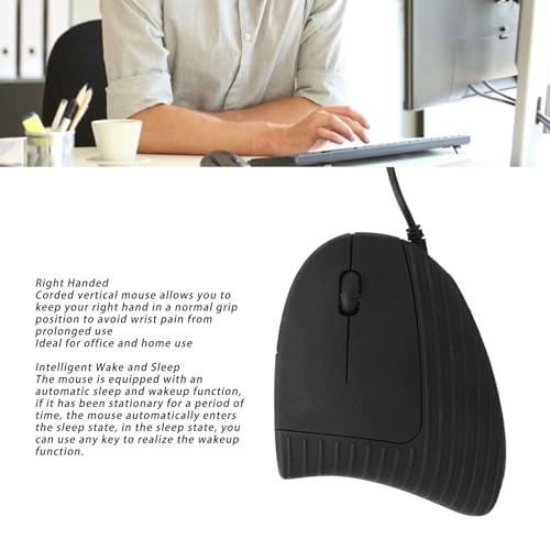 Wired Vertical Mouse - Wired