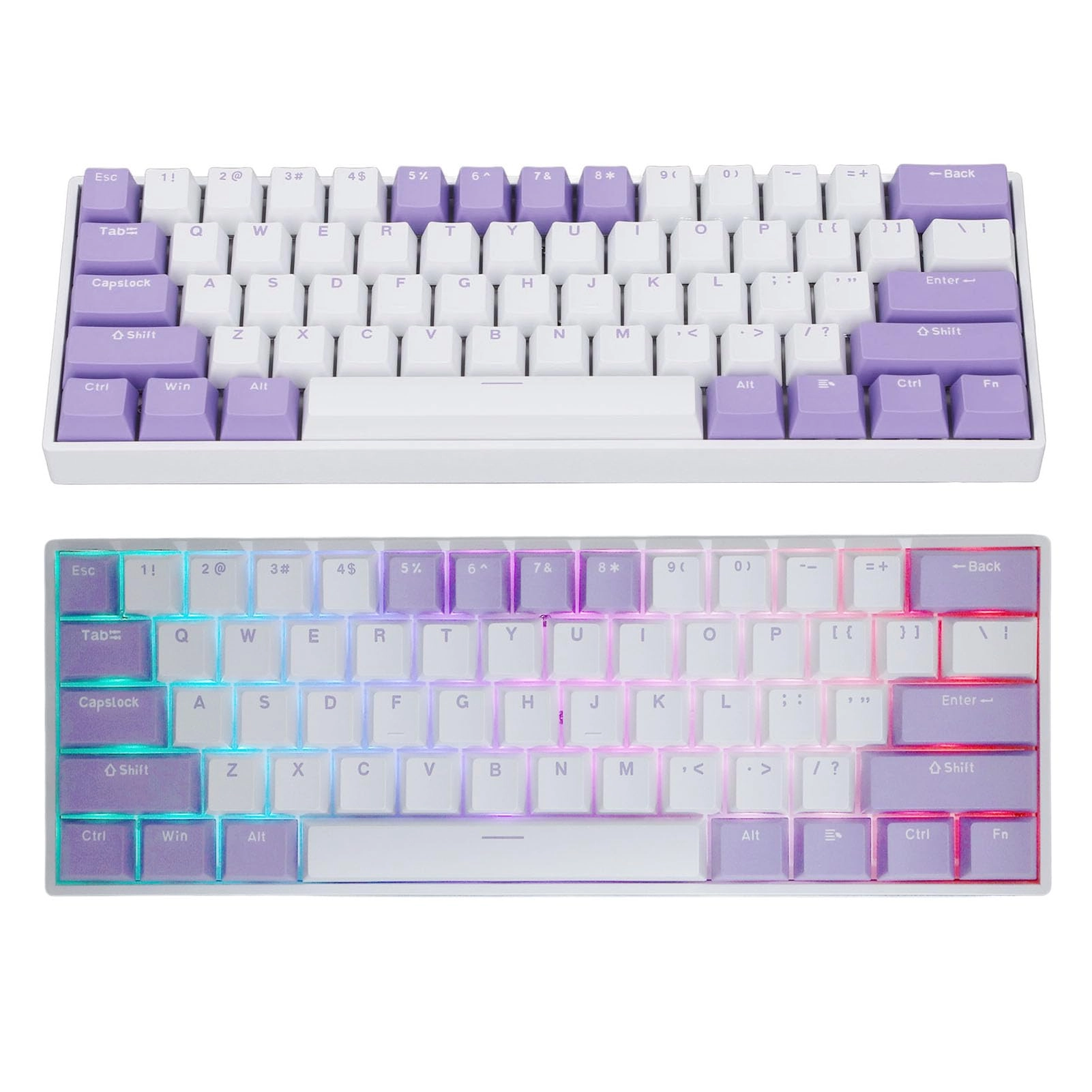 gernie 61 Key Mechanical Keyboard - Wired/Wireless