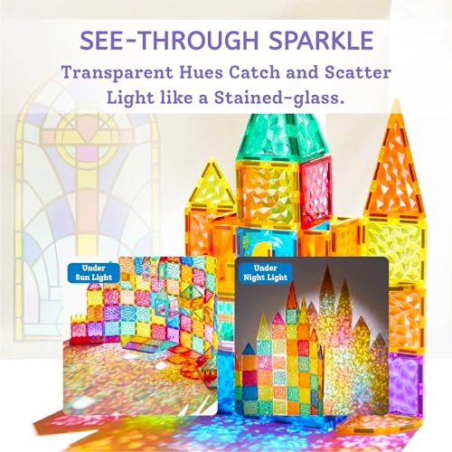 Prism Magnetic Tiles DS1661 - 90 pcs