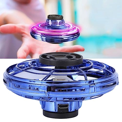 Flying Mini Drone - 360 Degree Rotation, LED Lights, Quick Takeoff