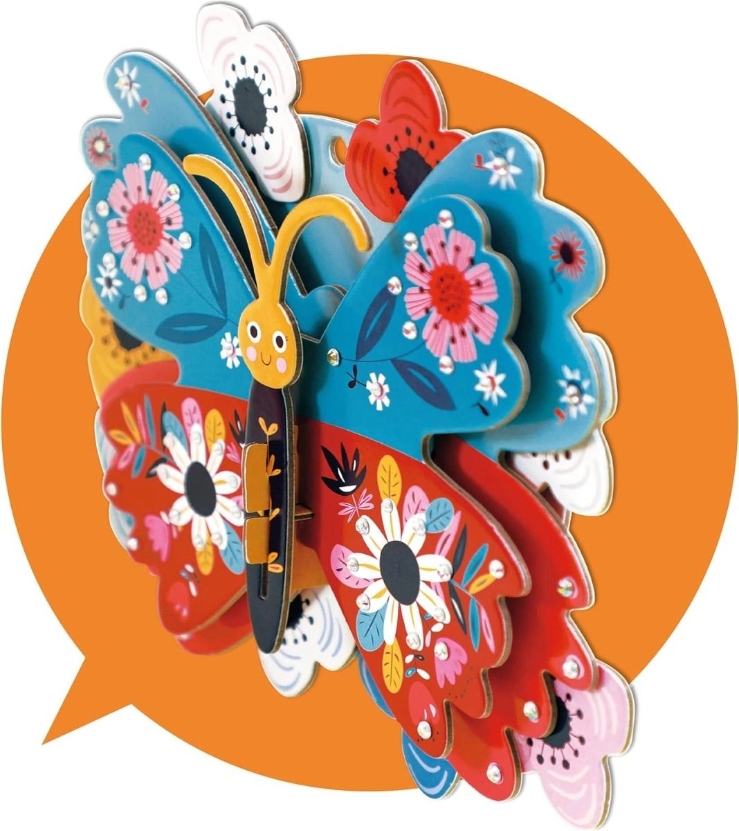 3D Decoration Kit - Butterfly Suitable for 5 years & above