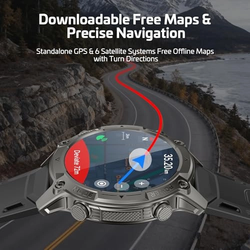 Smart Watch Metal GPS