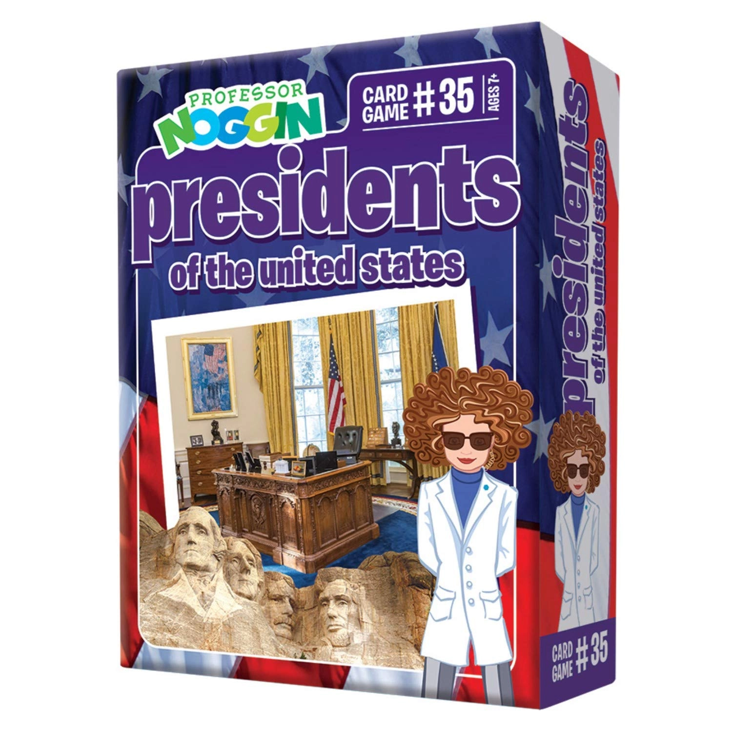 Outset Professor Noggin's Presidents of the United States - Trivia Card Game