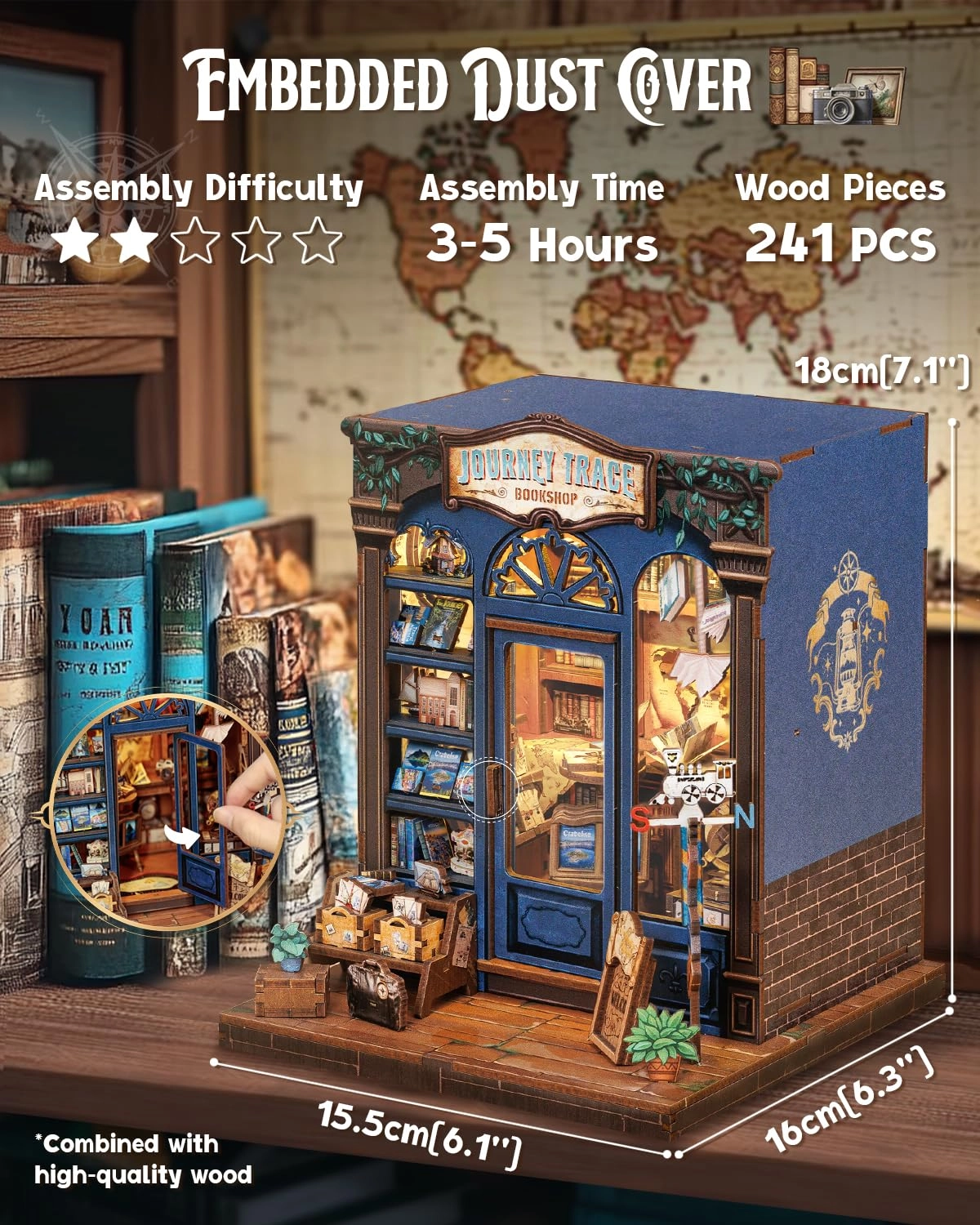 Book Nook Kit - Nebula Rest Room 1/32