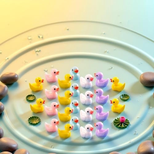 Miniature Ducks - Plastic