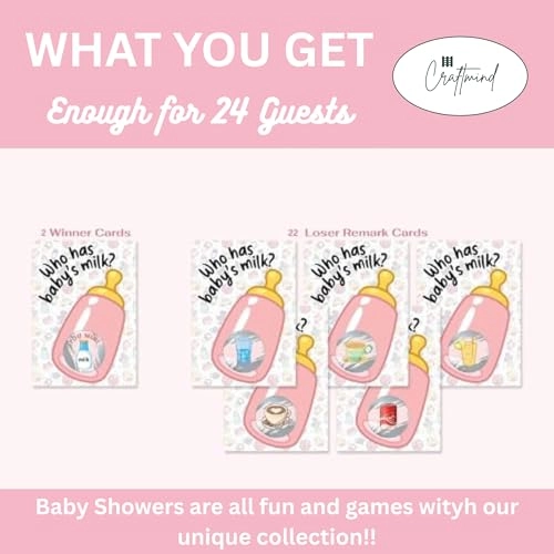 Baby Bottle Scratch Off Game - 24 piece(s)