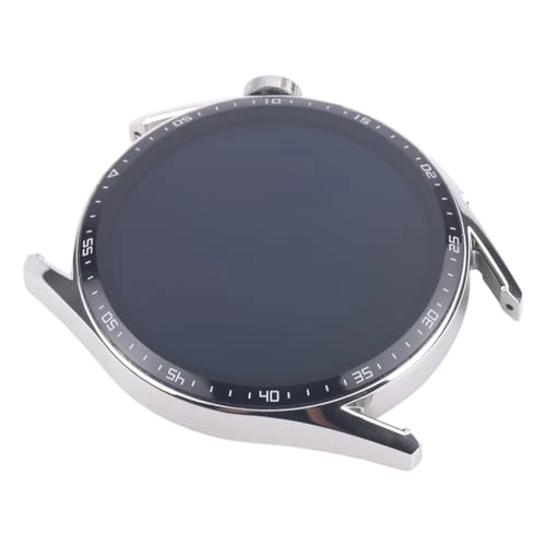 LCD Screen Digitizer Full Assembly for Huawei Watch GT 3 46mm - Single Cable Edition Black