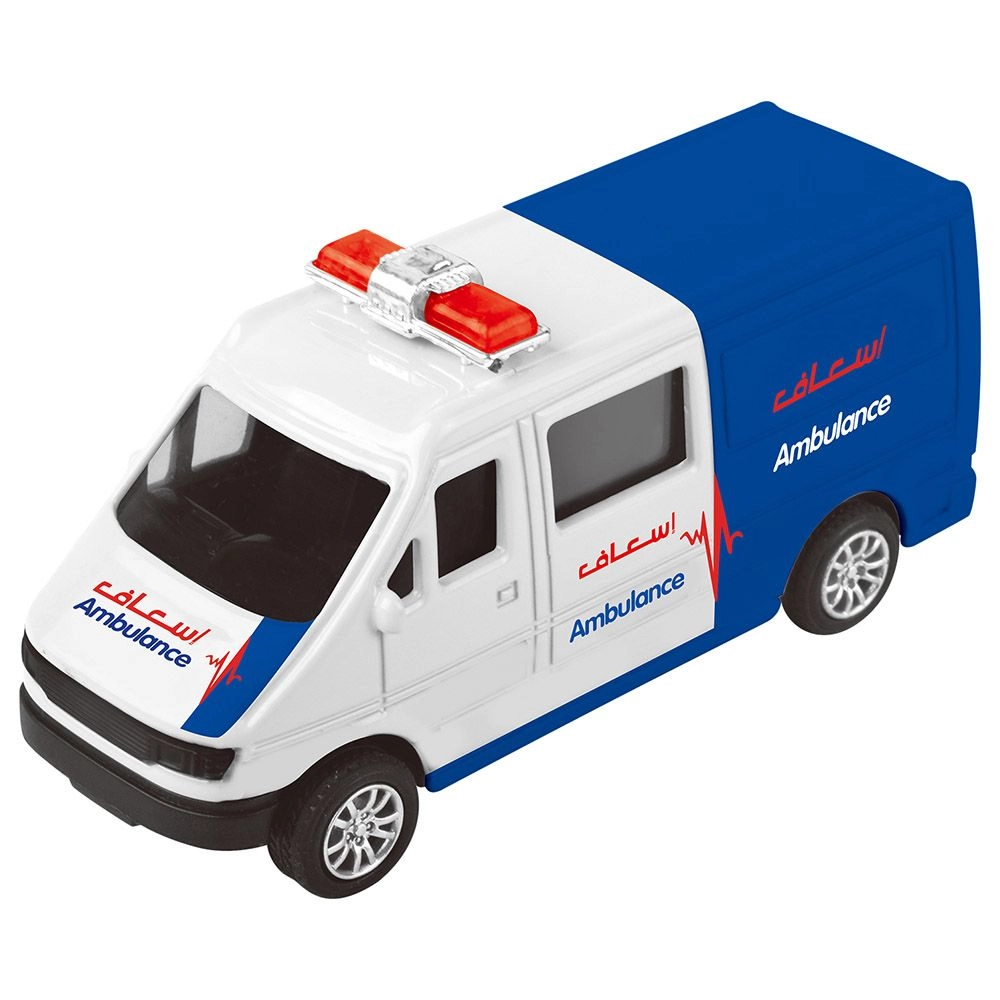 Vroom Vroom Diecast Ambulance - 1:43