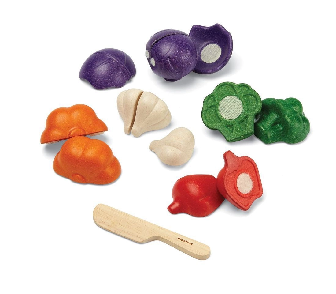 Fruit & Vegetable Play Set - 3 +