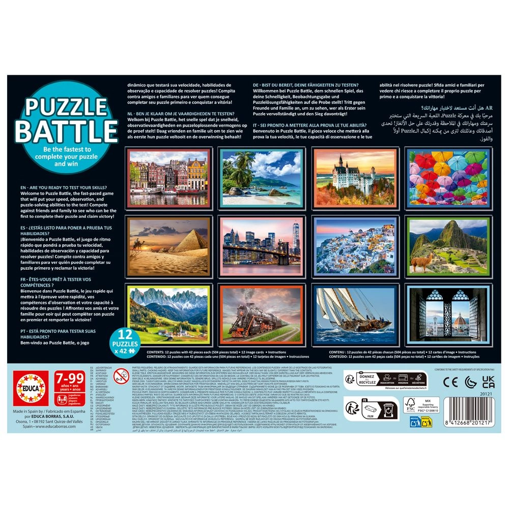 Battle Travel Puzzle (5413458-20121) - 504 pcs