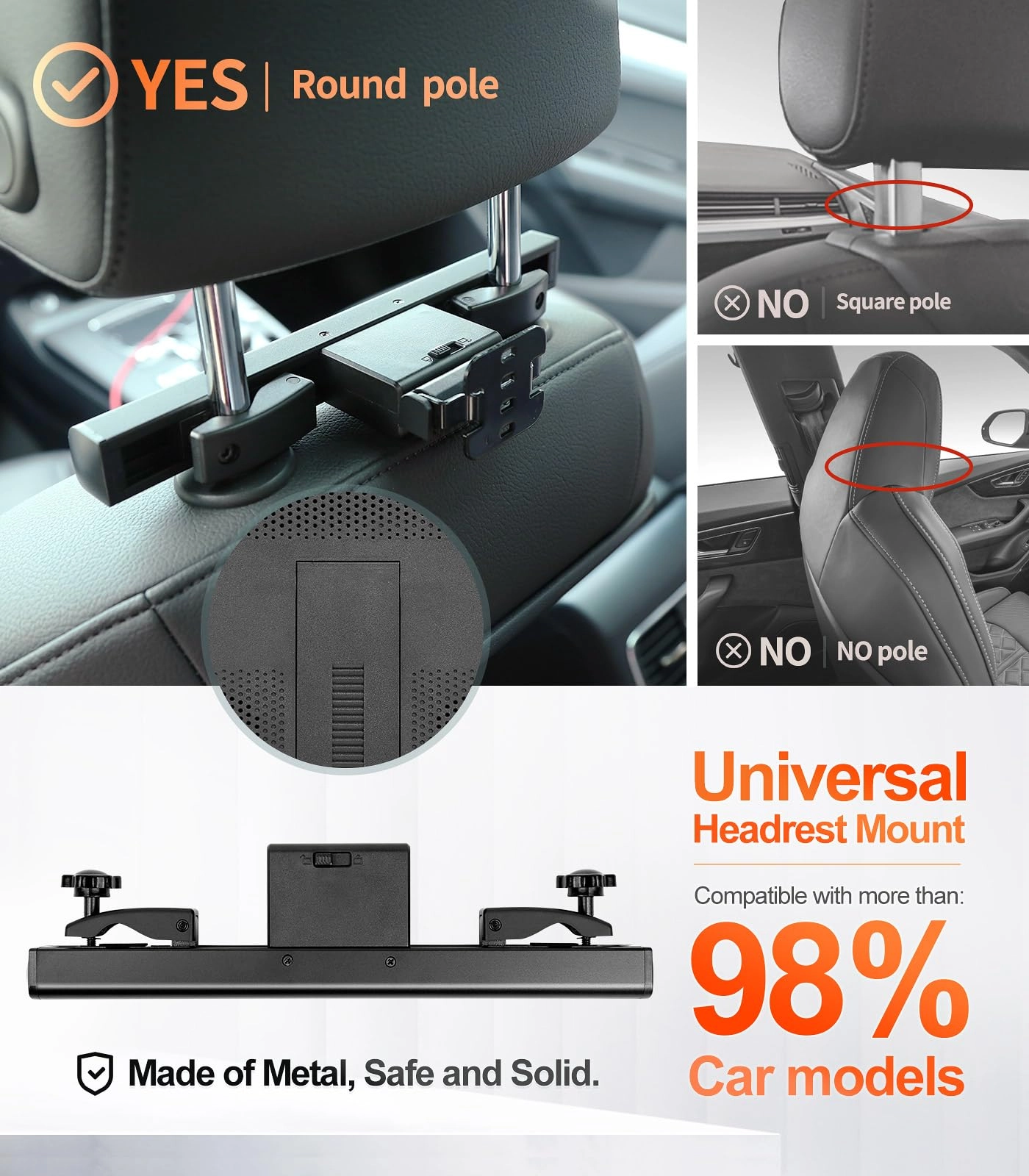 Car Headrest Monitor - 15.6 inch