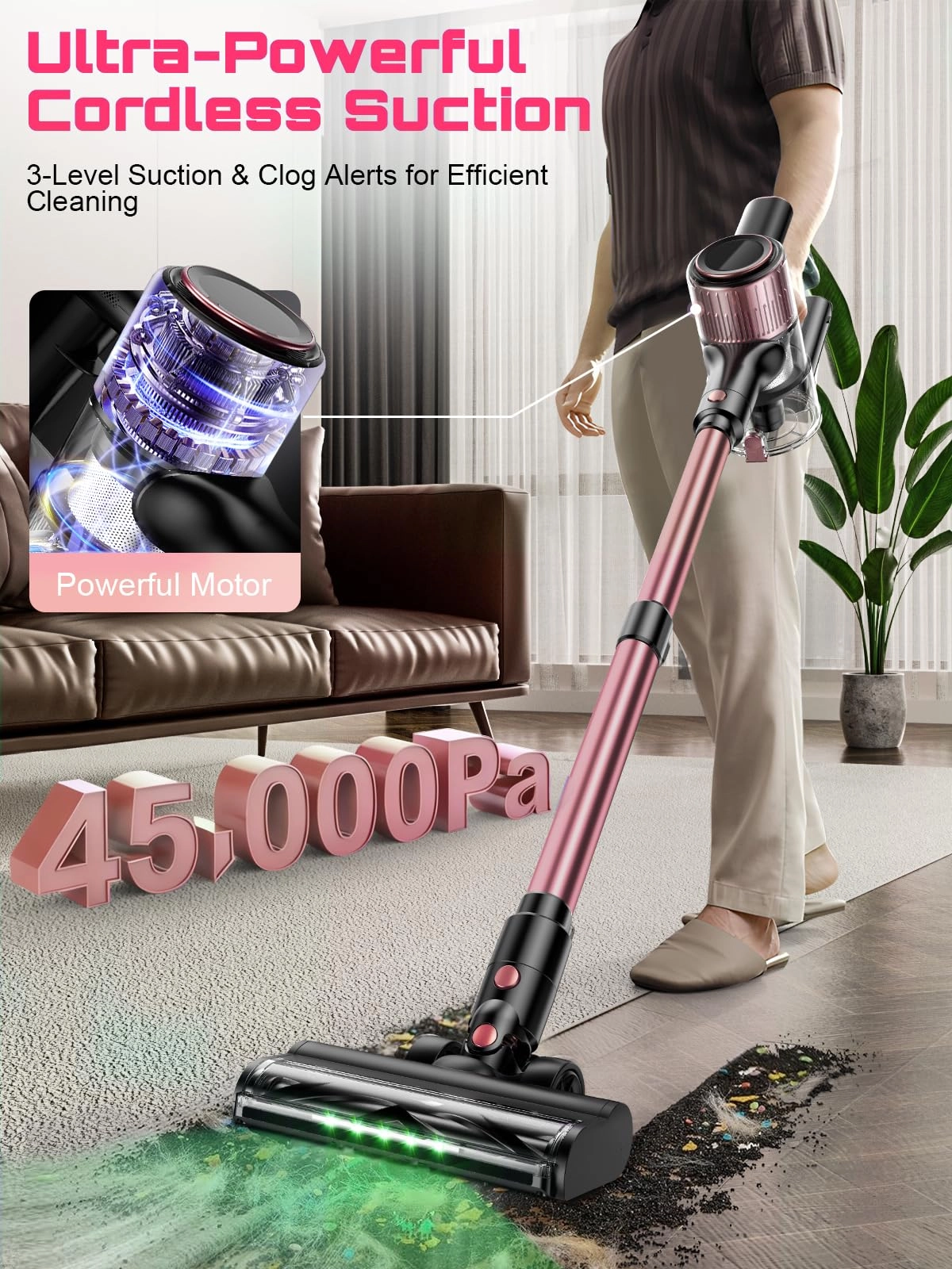 Cordless Vacuum Cleaner - 10 in 1