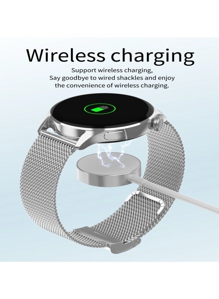 Glucose Monitoring Smart Watch - ECG Bluetooth Call SpO2