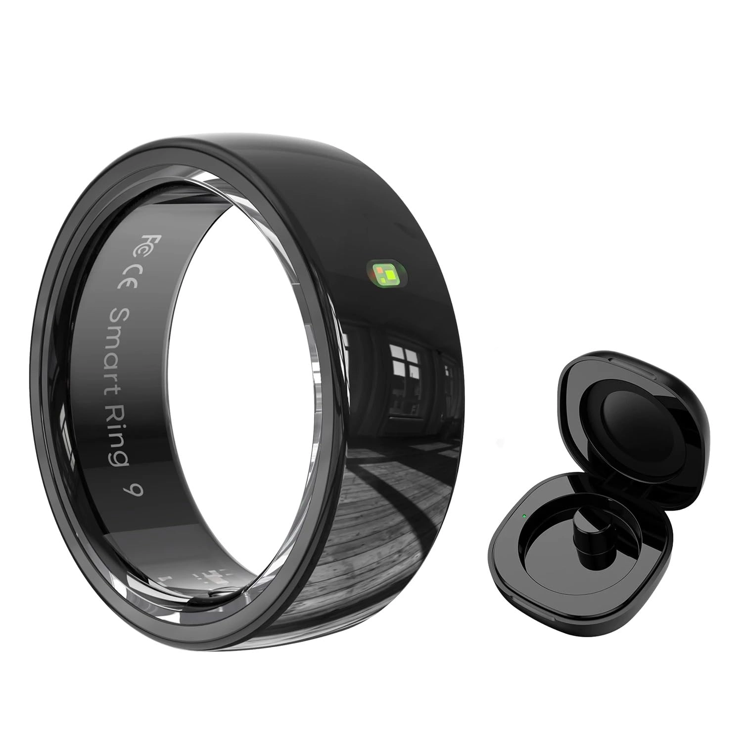 R05 Smart Ring - Charging Case NFC Heart Rate Monitor
