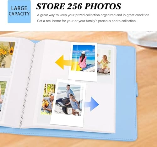 Instax Mini 256 Pockets PU Photo Album