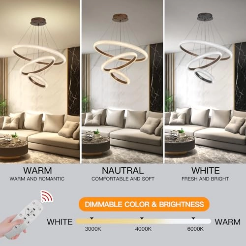 LED Chandelier - up to 100 cm
