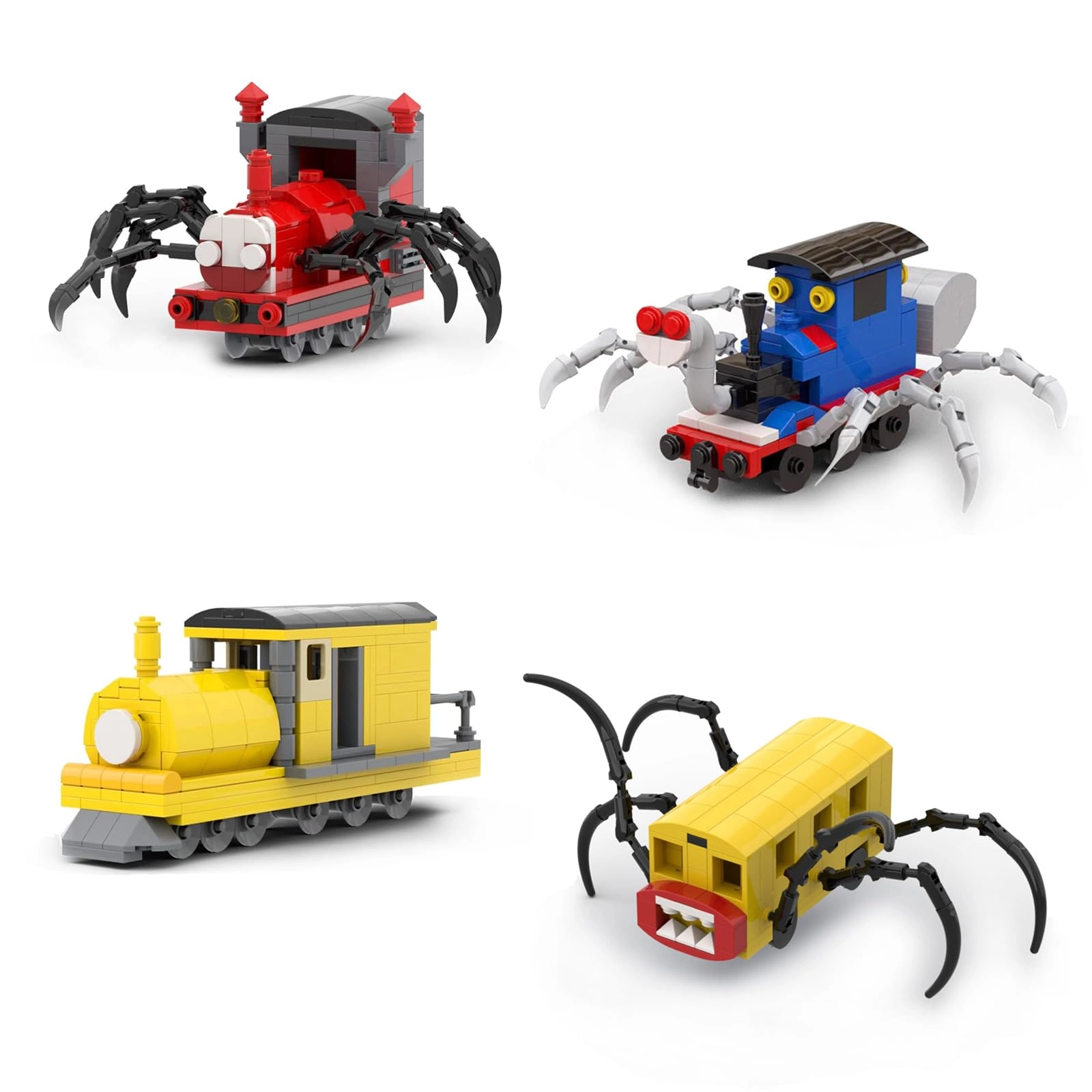 CYSNATU Spider Train - 874 pcs