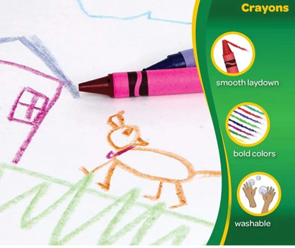 Crayola Crayons Peggable - 8