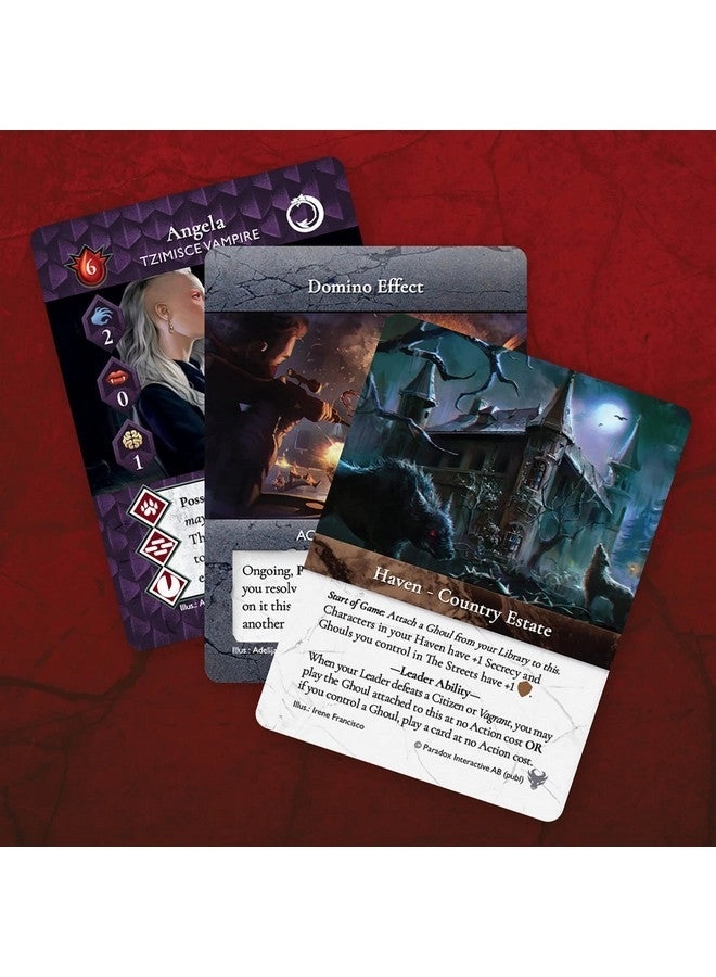 Vampire: The Masquerade Rivals: The Dragon & The Rogue Expansion - Expandable Card Game