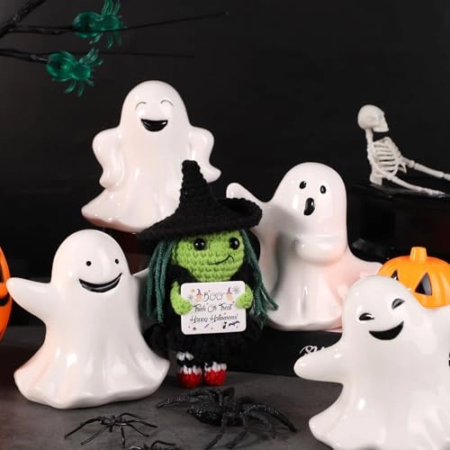 Halloween Crochet Witch - 7.49 x 13 x 4.98 cm 1