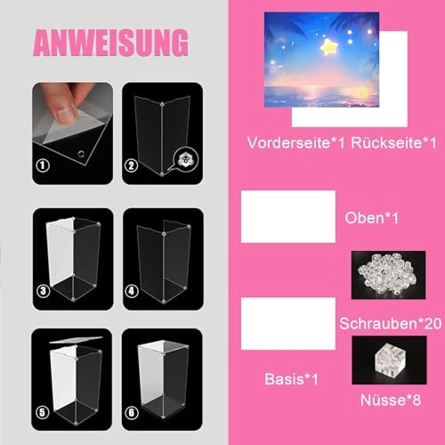 Acrylic Display Case - 43257 transparent