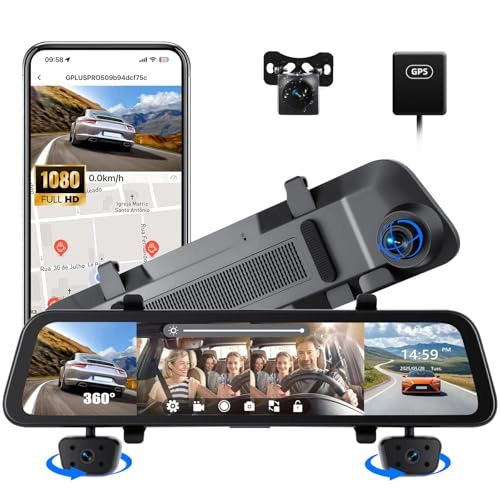 Mirror Dash Cam - 1080P