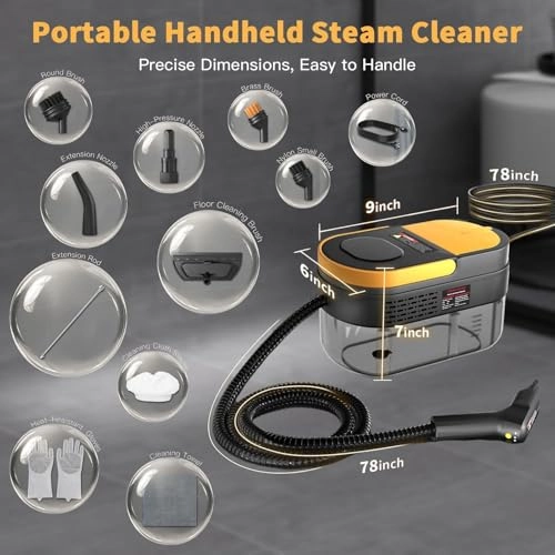 Steam Cleaner - 3BAR 1600ml