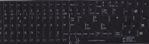 Replacement Keyboard Sticker - FRENCH AZERTY