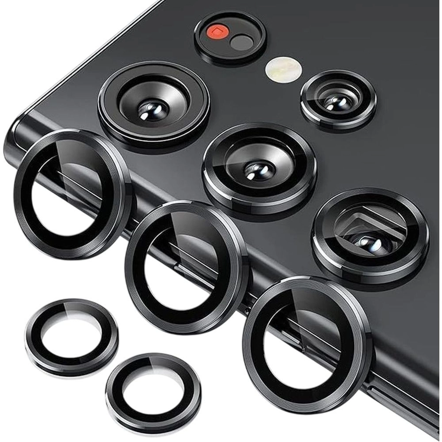 Symantec Clear Tempered Glass Camera Lens Protector for Samsung Galaxy S25 Ultra