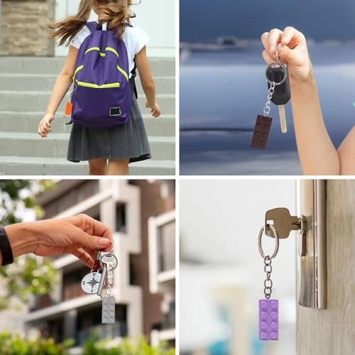 Key Ring Building Blocks - Geburtstag