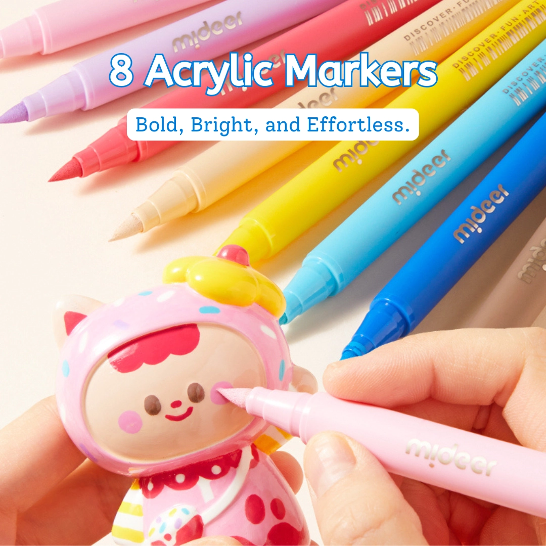 Plaster Artisan DIY Art Kit - 28 Pcs