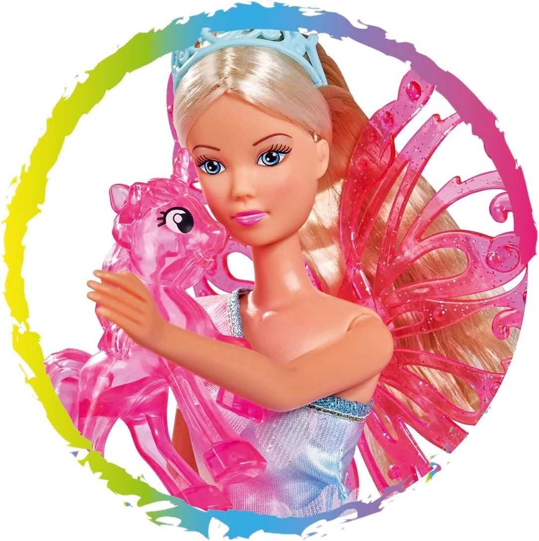Steffi Love Fairy Dressing Doll - 29 cm With Unicorn Ages 3+