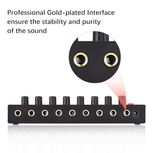 HA800S - 8-Channel Stereo Headphone Amplifier