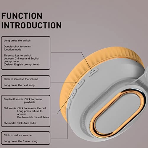 Head-Mounted Bluetooth Headset Wireless Headset