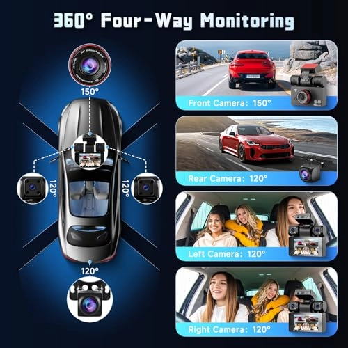 4 Channel Dash Cam - 2K
