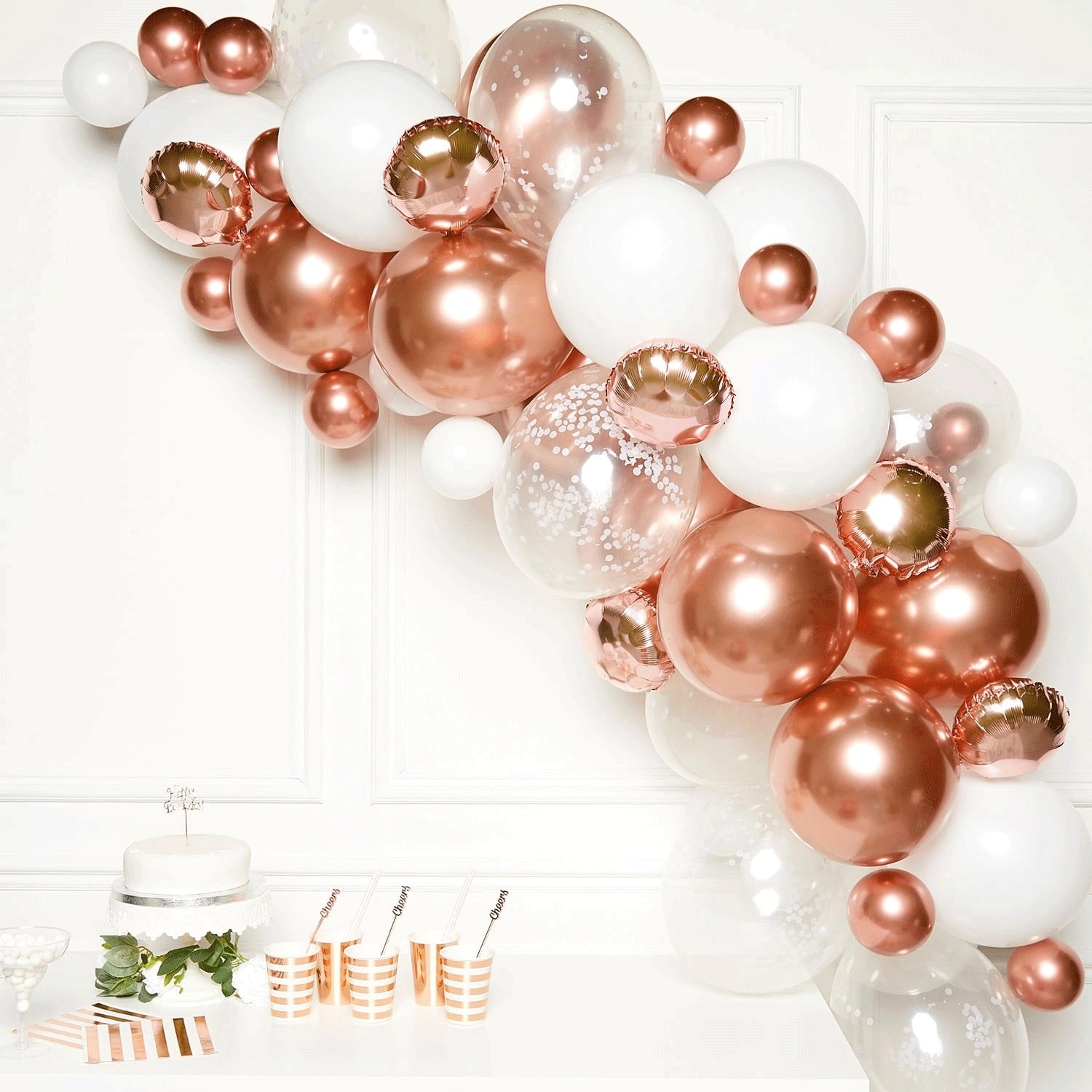 Riethmuller Balloon Garland - 66 pcs Party Kit