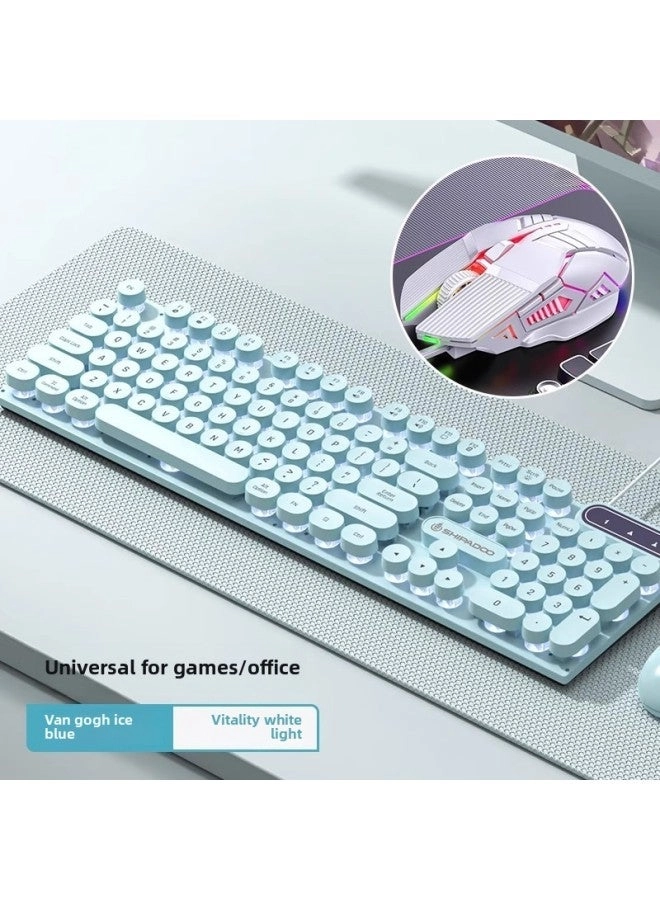 Mechanical Feel - Wired + E-sports Mouse