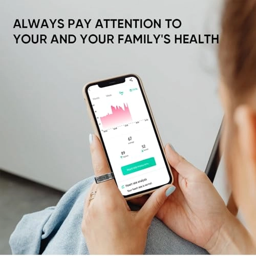 Smart Ring - Heart Rate Monitor Sleep Monitor Carbon Fiber