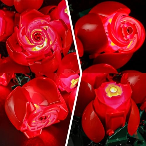LED Lighting Kit for Lego Icons The Bouquet of Roses - Compatible with Lego 10328