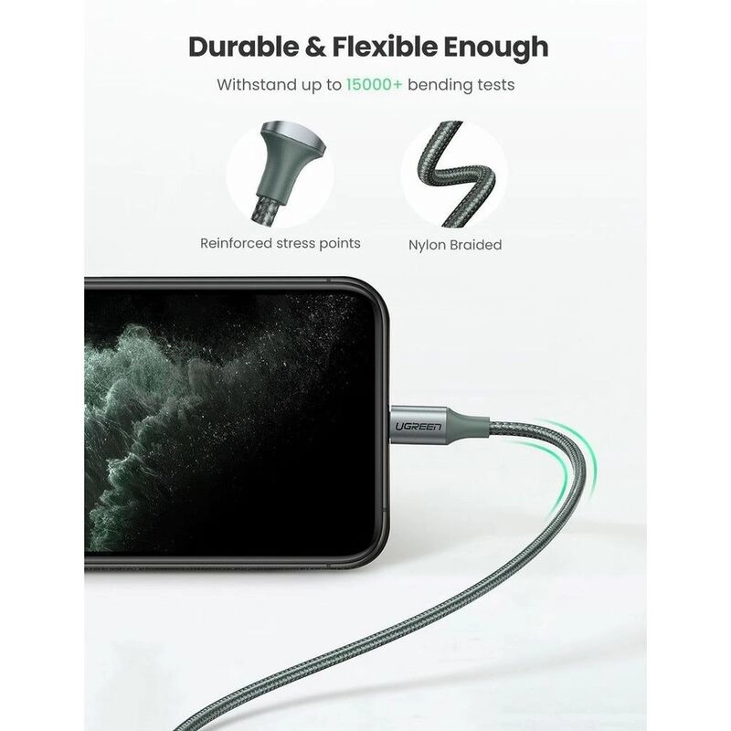 Charge Cable 60W USB-C to Lightning 1m Braided