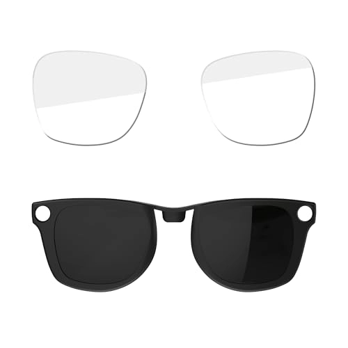 Replacement Lenses & Black Polarized Clip - 53-22 Transparent