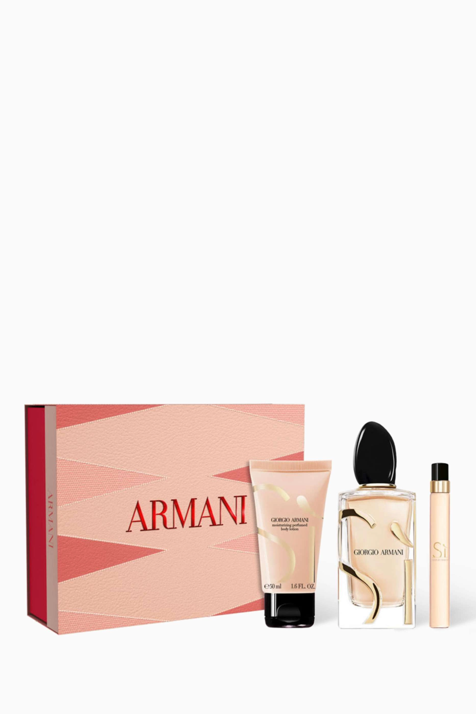 Sì Eau De Parfum - 100ml + Sì Perfumed Body Lotion - 50ml + Sì Eau De Parfum Travel Spray - 10ml